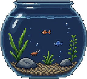 Aquarium pixel art